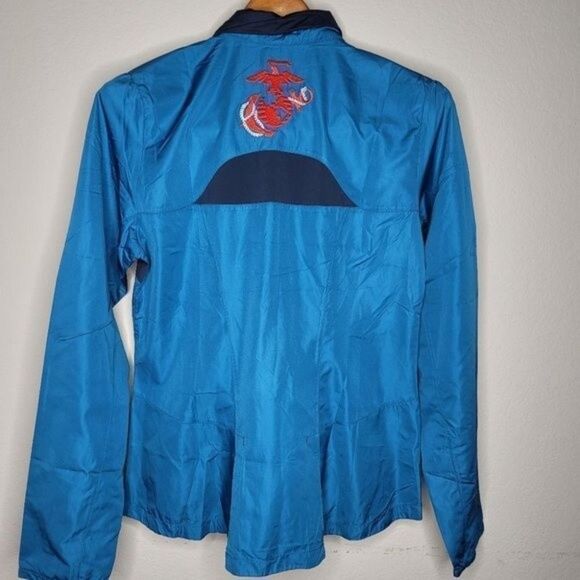 Brooks Marine Corps 2014 Windbreaker Jacket Medium - Picture 2 of 15